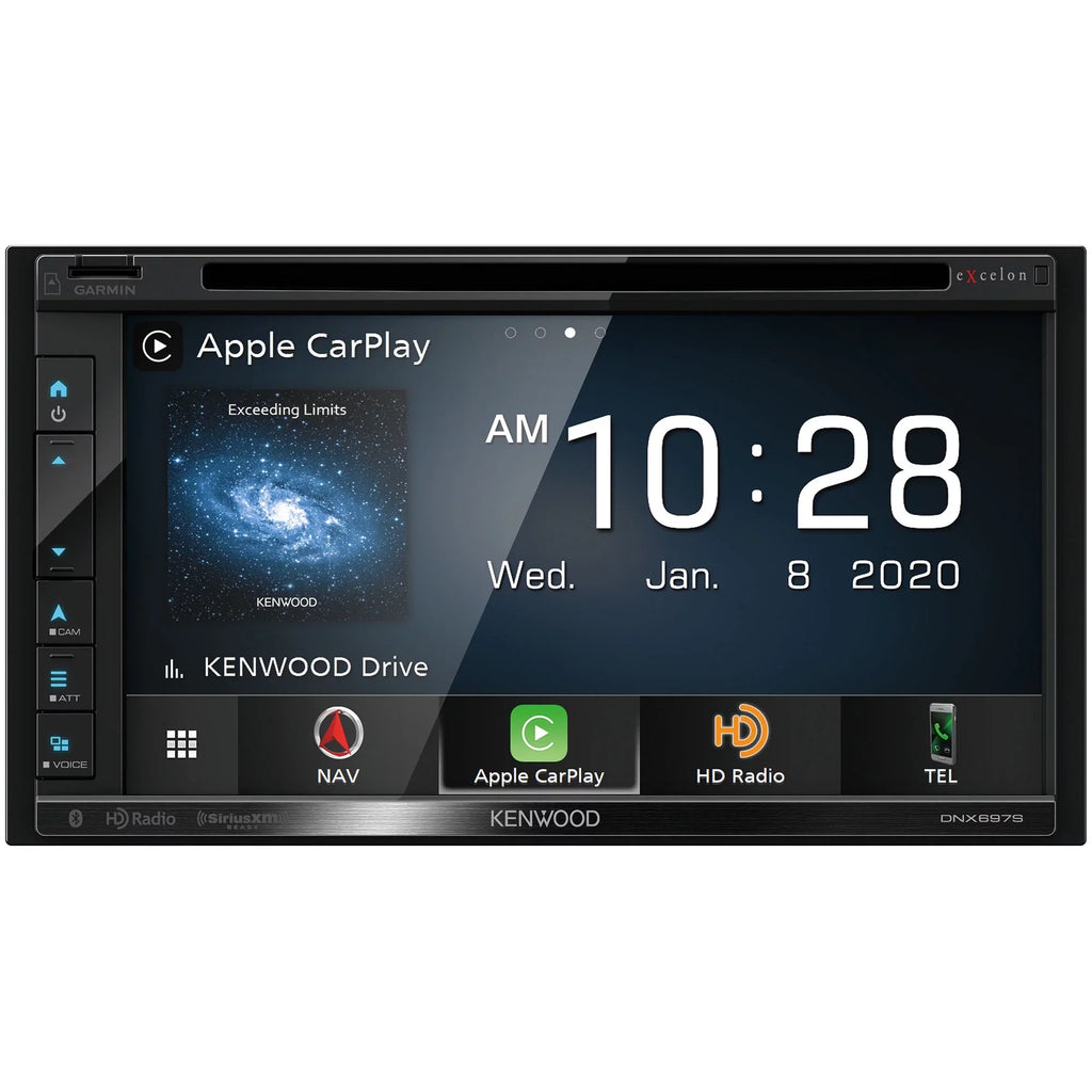 Kenwood DNX697S Navigation Receiver matching With  CarPlay & Android Auto with a Kenwood DRV-N520 Drive Recorder