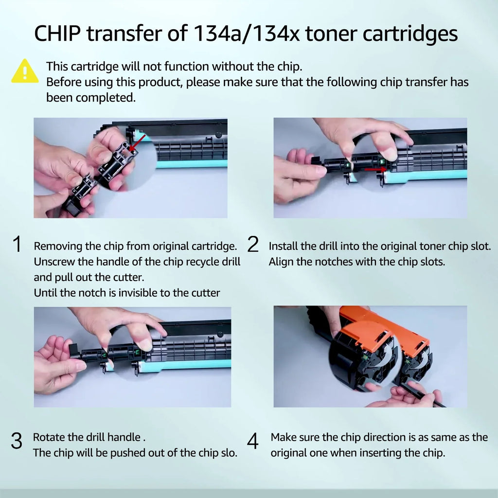 GREENCYCLE 8 appropriate for  134A W1340A (No Chip) Black Toner Cartridge Replacement with  Laserjet M209dw MFP M234dw M234sdw M234sdn Printer