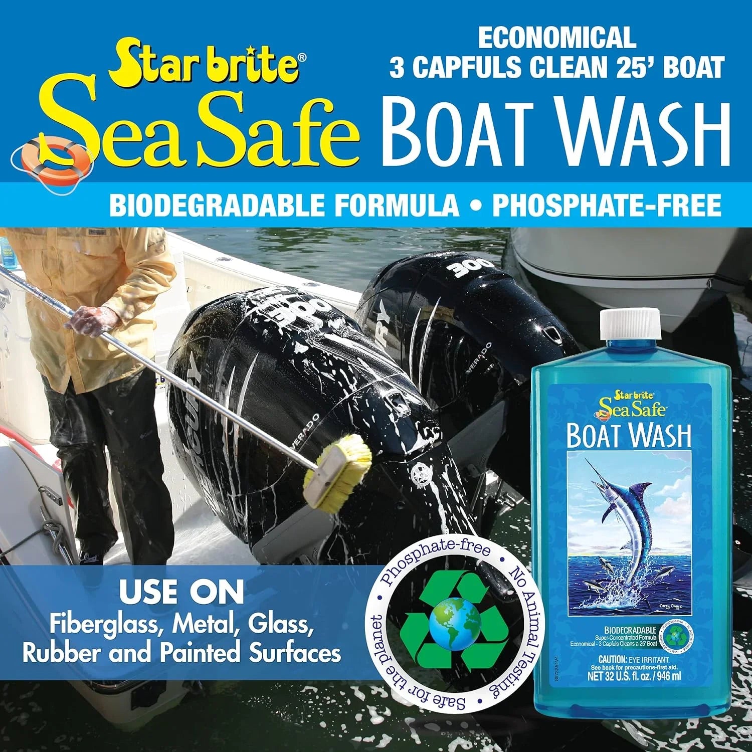 Star Brite 089732Pw Star Brite Sea Safe ship Wash