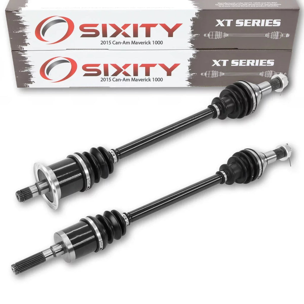 2 pc Sixity XT Front Left Right Axle suitable with Can-Am Maverick 1000 2015 - XXC 4X4