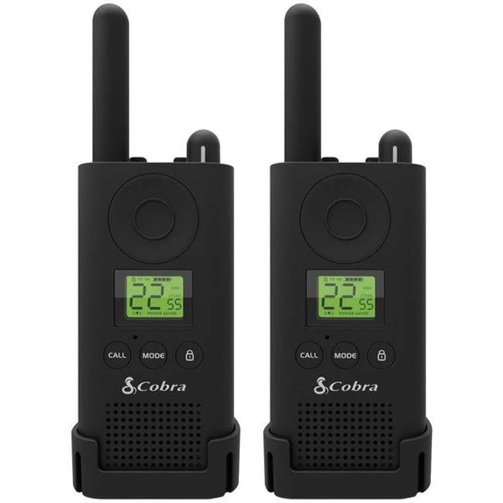 Cobra® MicroTALK CBA-PX880 Two-Way Radios, Black, Pack Of 2 Radios