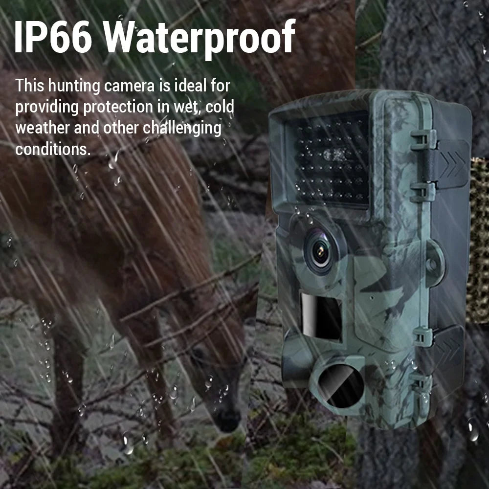 Dcenta WiFi Night Vision Waterproof Camcorder with Motion Activated 940nm Infrared Light Capture Every Moment