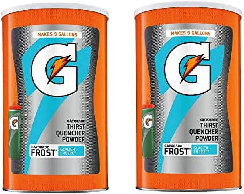 Gatorade Thirst Quencher Powder, Frost Glacier Freeze, 76.5 Ounce (2 Pack)