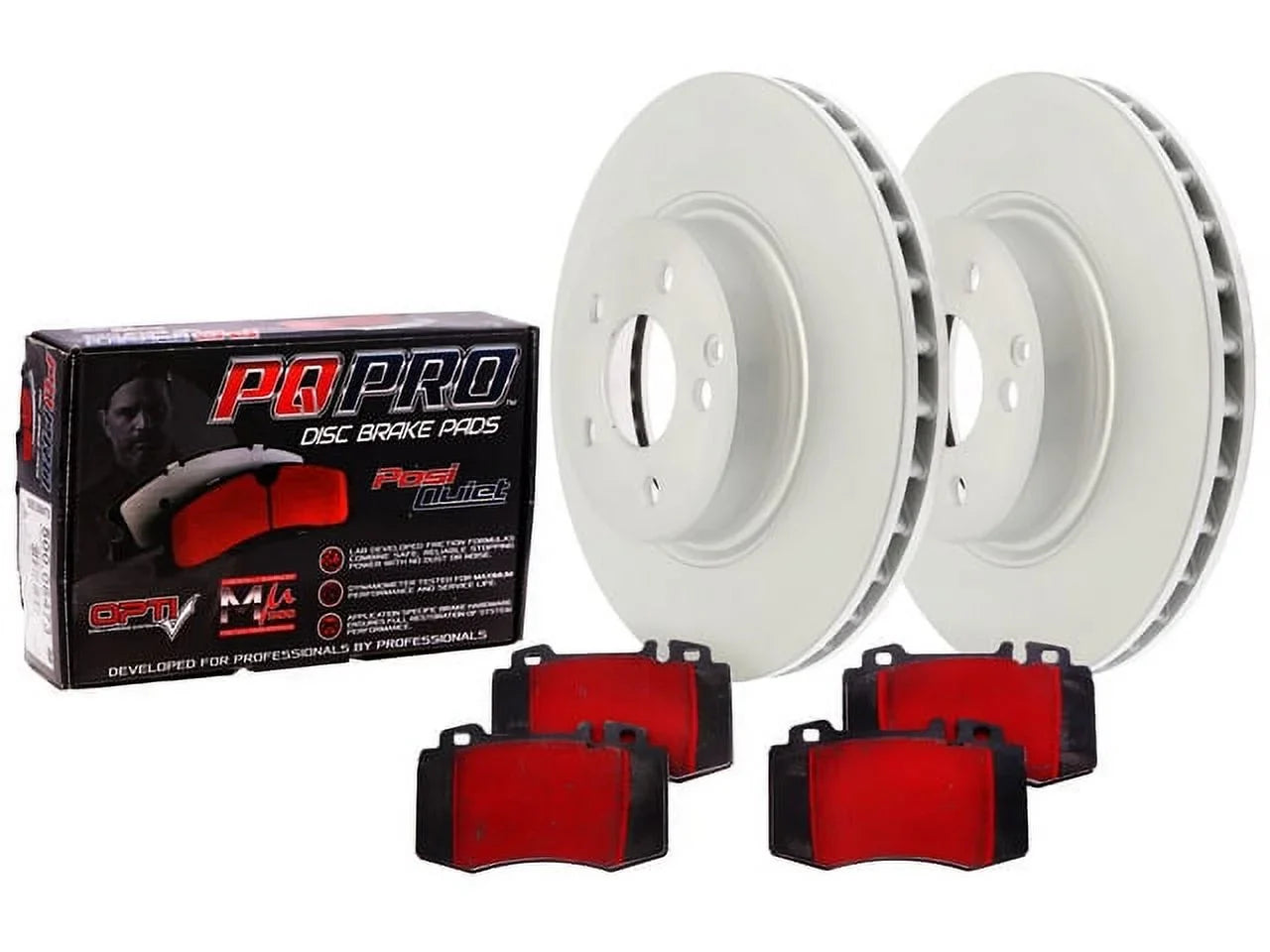 Centric Parts Disc Brake Kit P/N:910.44061 Fits select: 2012-2015  YARIS