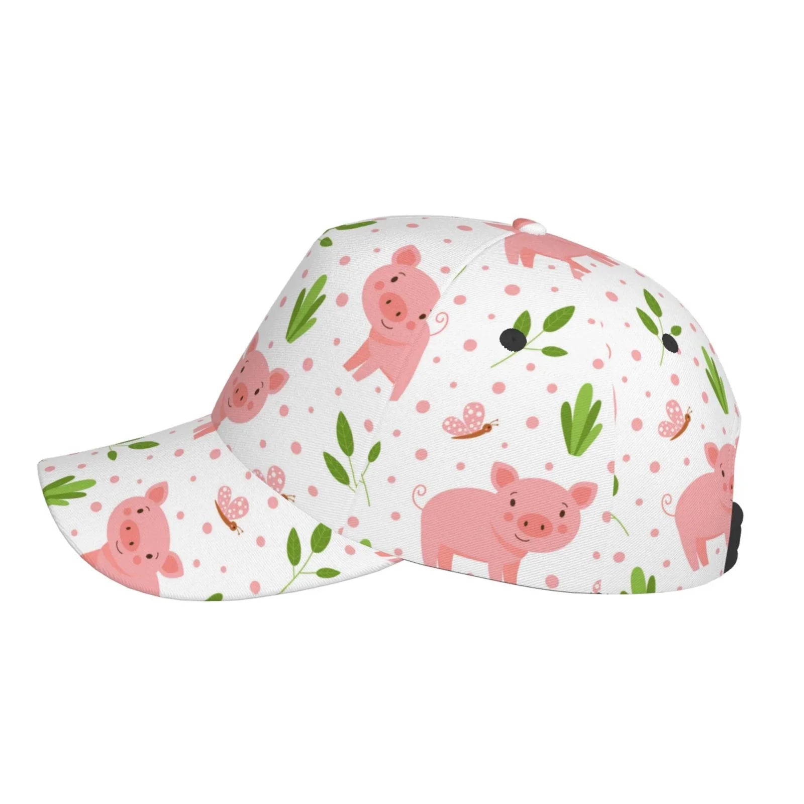 Lukts Funny Little Pigs Cap Hat For Men/Women,Unstructured/Cotton