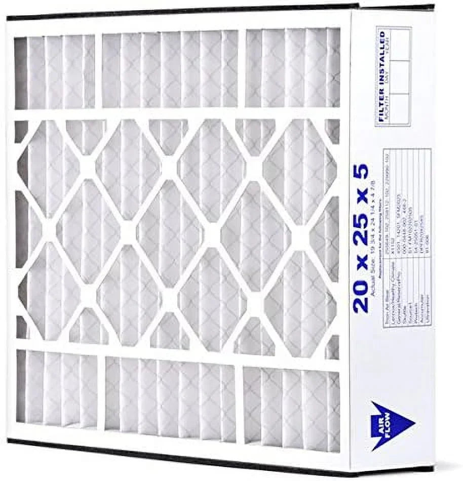 20X25x5 MERV 11 HV Furne Air Filter Replement For Skuttle 000-0448-002 000-0448-006, Allergy 2-Pk, Made In The