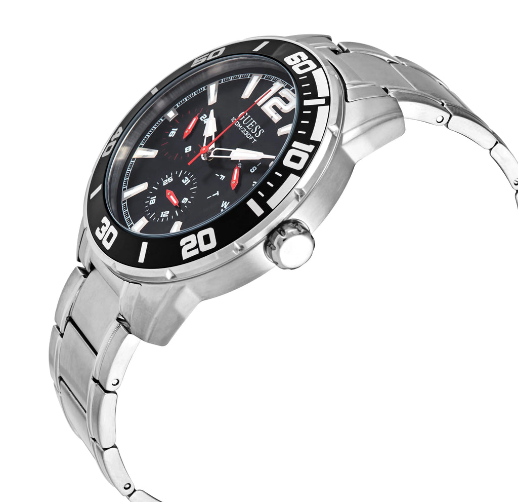 Guess Trek Quartz Black Dial Men's Watch W1249G1