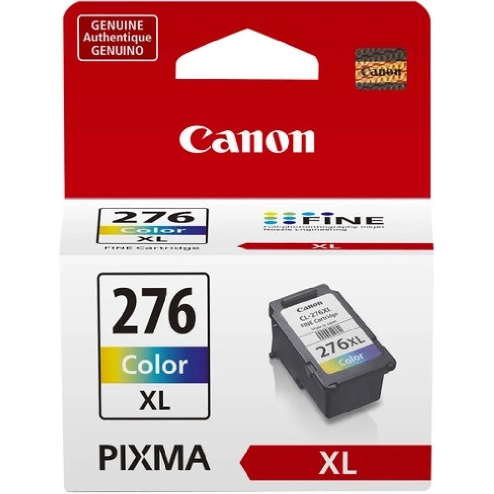 PG-275XL Black and CL-276XL Color Ink Cartridge (Black, Cyan, Magenta and Yellow)