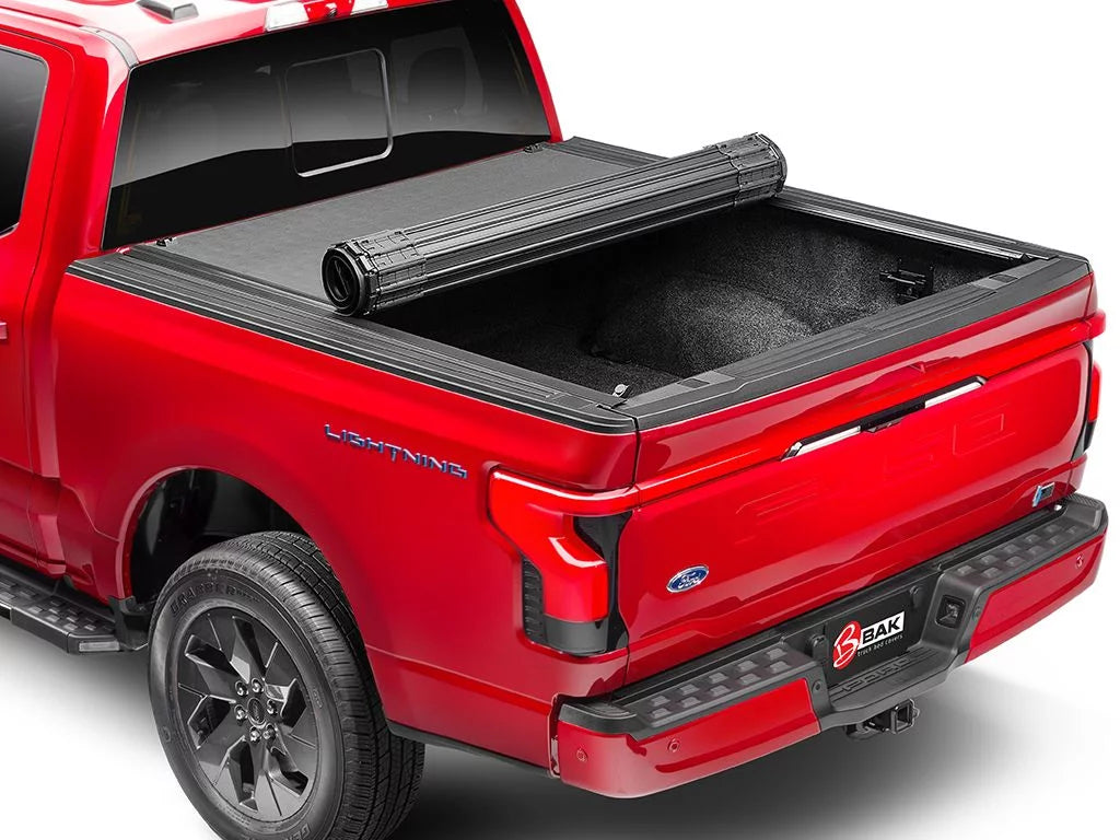 BAK by RealTruck Revolver X4s Hard Rolling Truck Bed Tonneau shield | 80135 | appropriate with 2019 - 2023 Chevy/GMC Silverado/Sierra (Carbon Pro Bed) 5' 9" Bed (68")