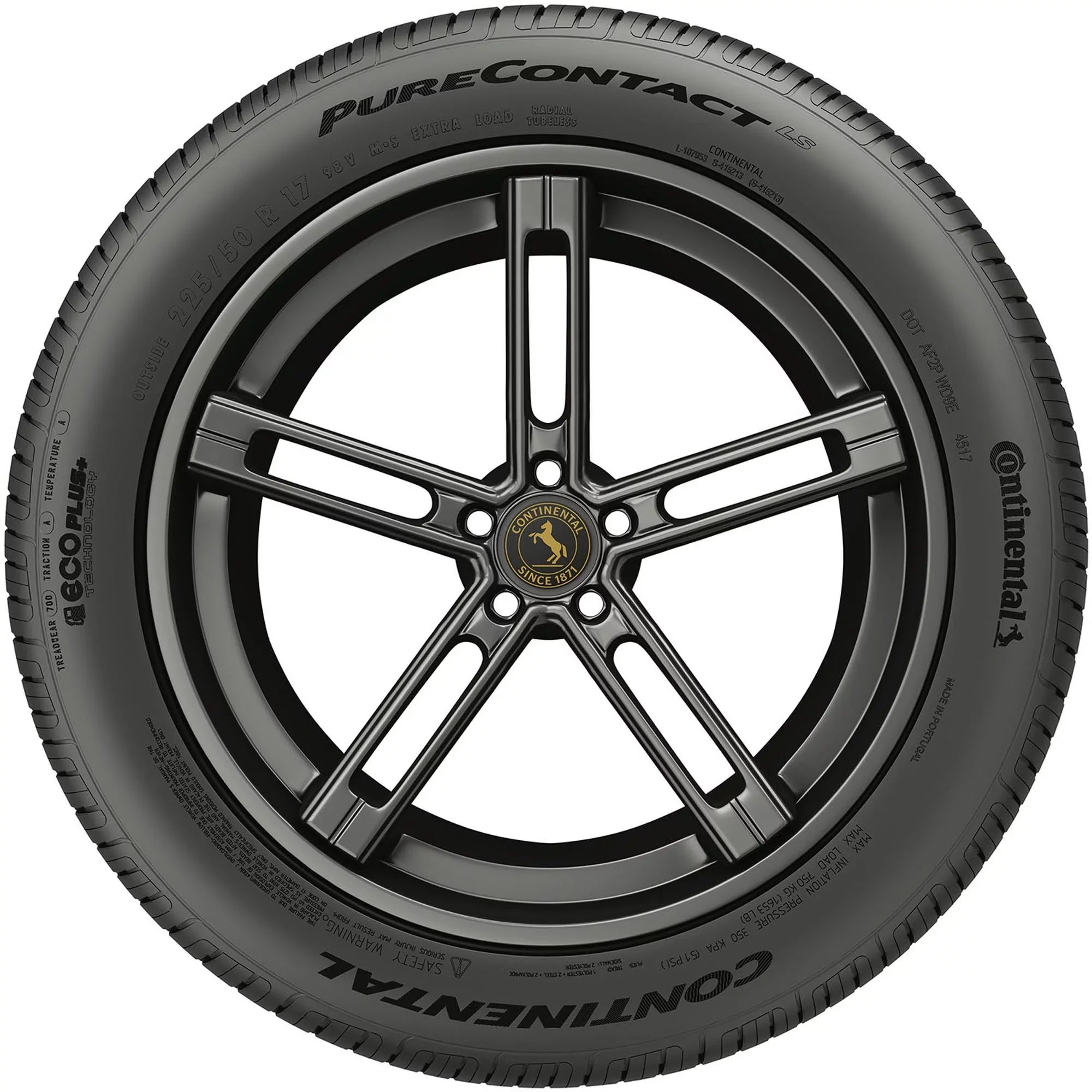 Continental PureContact LS 225/50R17 98 V All-Seaon Passenger Tire