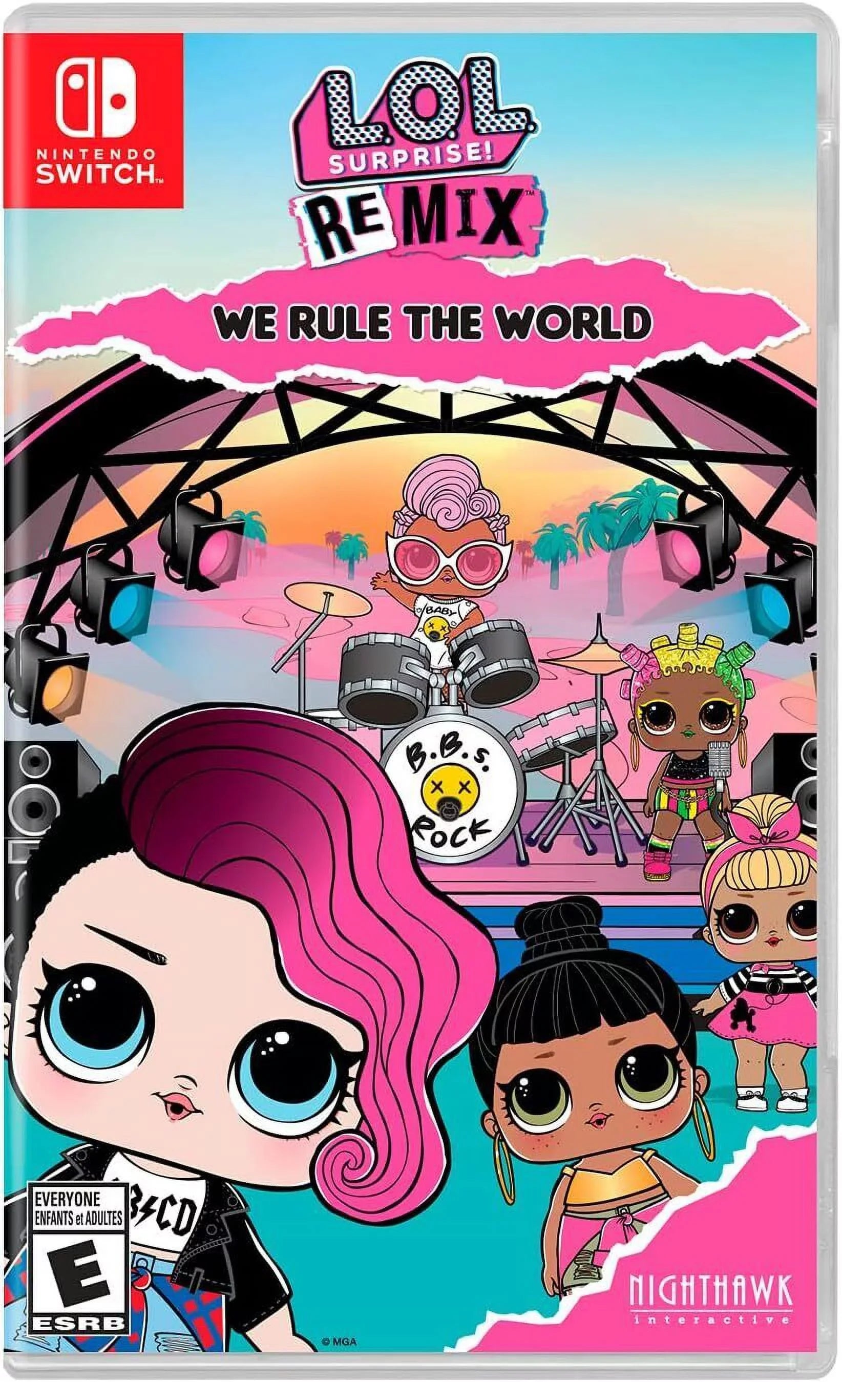 Surprise! Remix: We Rule The World - Nintendo Switch [Nighthawk Kids] NEW. L.O.L