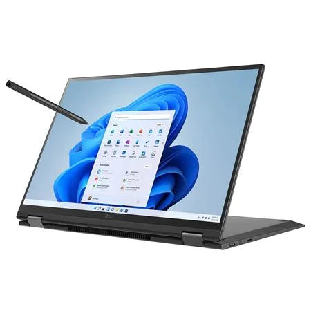 gram 16" WQXGA 2-In-1 Touchscreen Notebook Computer,  Evo Core i7-1260P 2.1GHz, 16GB RAM, 2TB SSD, Windows 11 Home, Obsidian Black