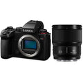 LUMIX S5 II Mirrorless Camera with LUMIX S 85mm f/1.8 Lens for Leica L