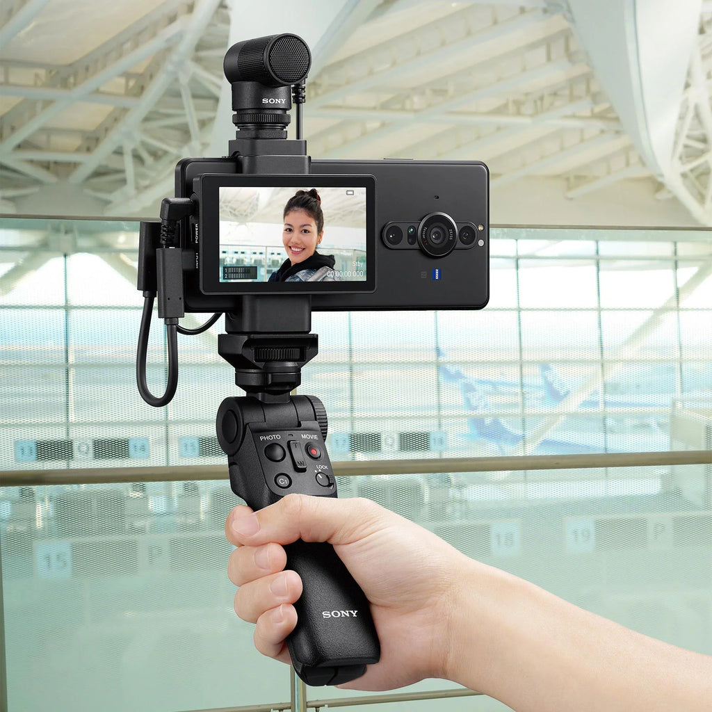 Alpha ZV-E1 Mirrorless Camera with 50mm Lens, Grip, and Mic (Black) Kit