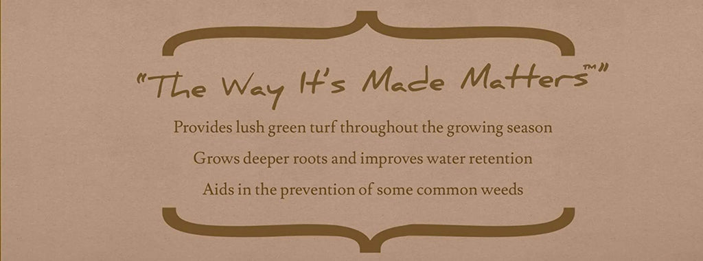 Healthy Grow Gold Corn Gluten Weed Preventer Plus Turf Food, 9-0-0, 30-Pounds