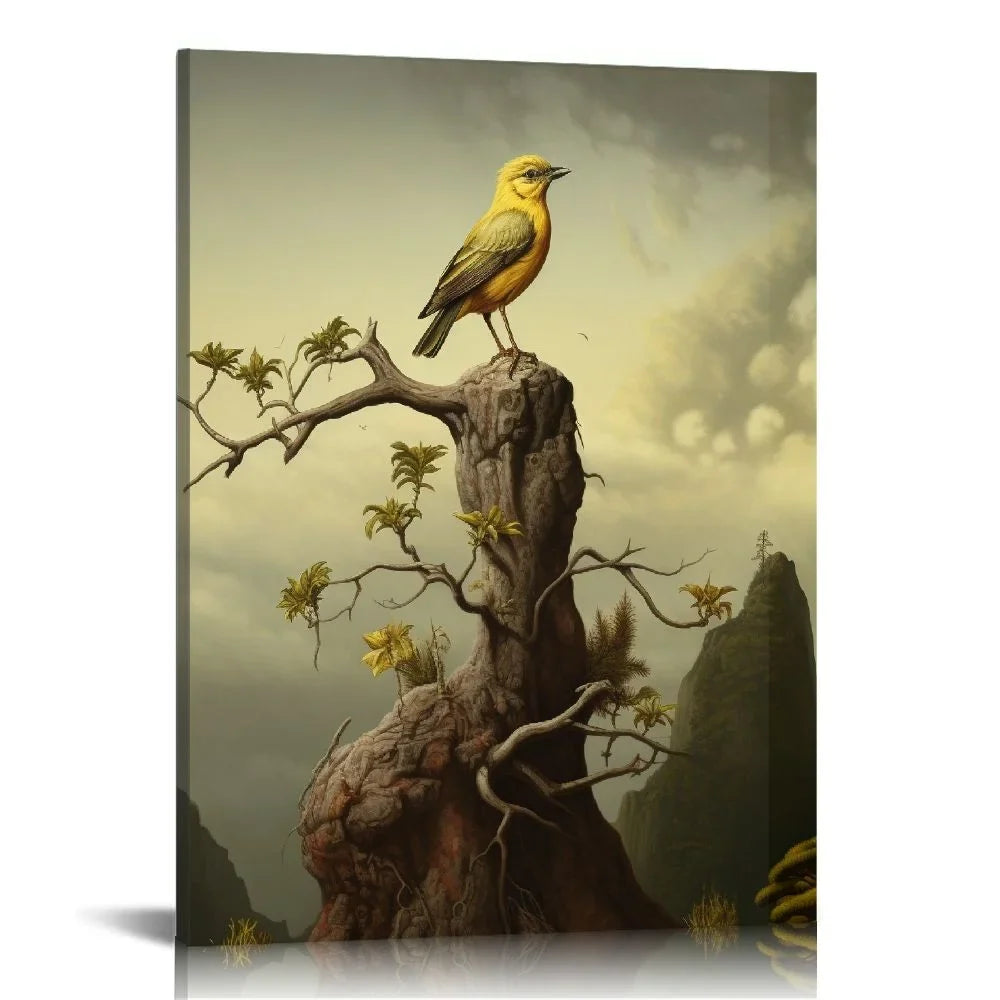 COMIO Lost Cabin Sea Eagle by James Audubon | Print in Gold Beveled Frame | Fine Artwork Painting Reproduction | Framed Wall Art Decor Poster | Hunting Gift | Image