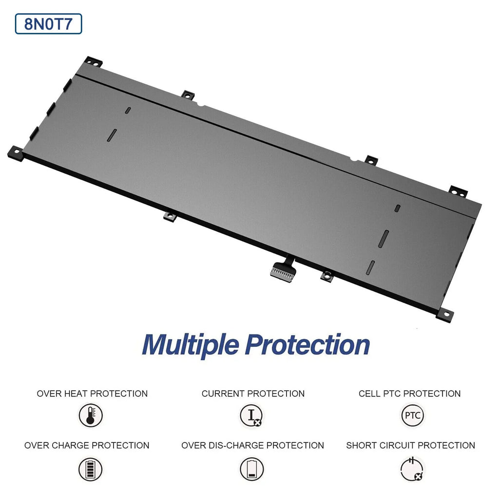 New 0TMFYT 8N0T7 Laptop Battery For  XPS 15 9575 P73F Precision 5530 2-in-1