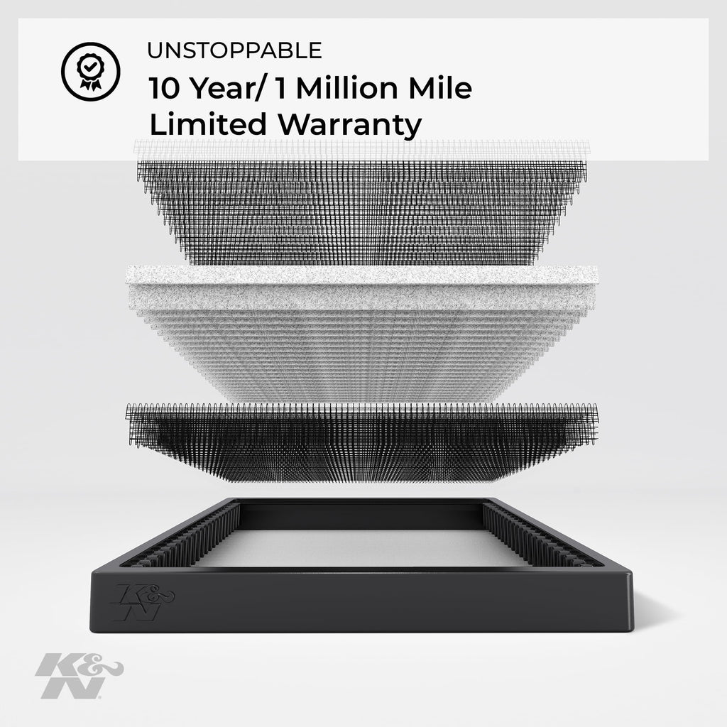 K&N VF1010 Cabin Air Filters