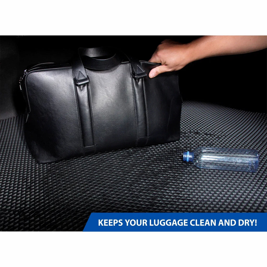 Goodyear Custom Fit Cargo Mat Liner for  Camry 2018-2024 - Heavy Duty Trunk Liner, Diamond Shape, Luggage with Waterproof, Liquid & Dirt Trapping Technology - Anti-Slip Cargo Liner - GY004551
