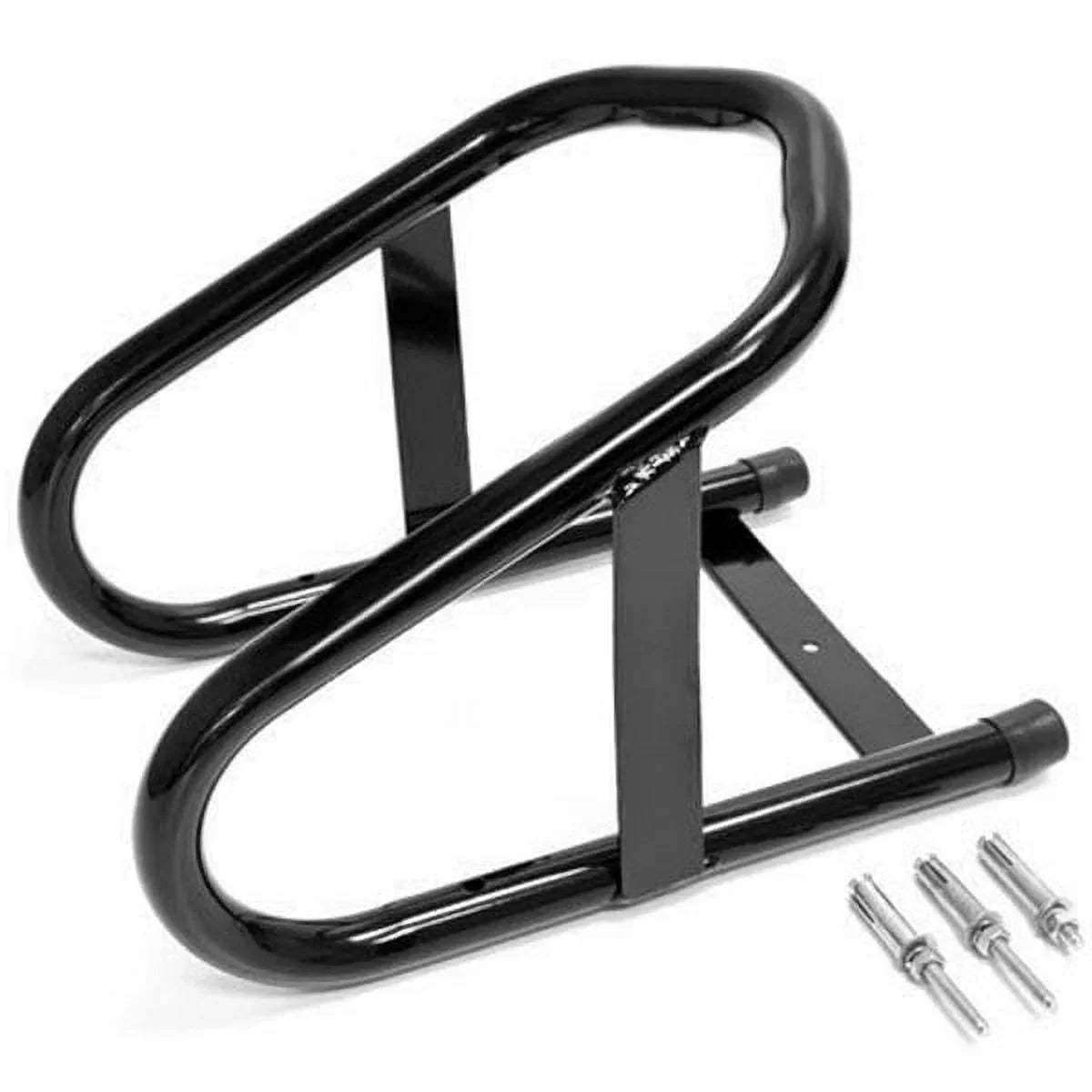 Venom Motorcycle Bike 6.5" Tire Wheel Chock Stand appropriate with Honda CB 125 350 400 450 650 750 900 Super Sport