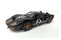 1966  GT-40 MK II #2 After Race (Dirty Version, Black - Shelby Collectibles SC431BK - 1/18 scale Diecast Model Toy Car
