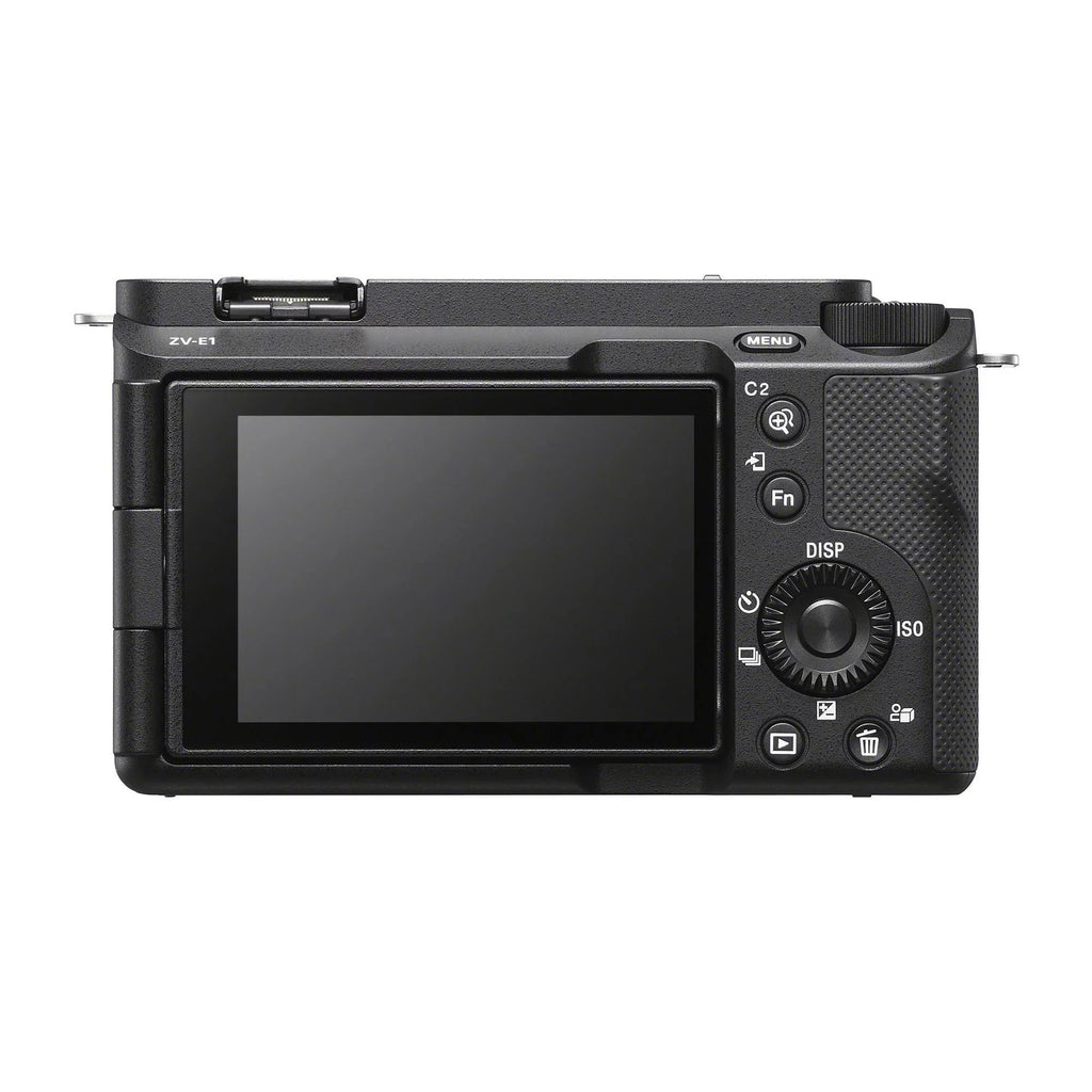 Alpha ZV-E1 Mirrorless Camera with 50mm Lens, Grip, and Mic (Black) Kit