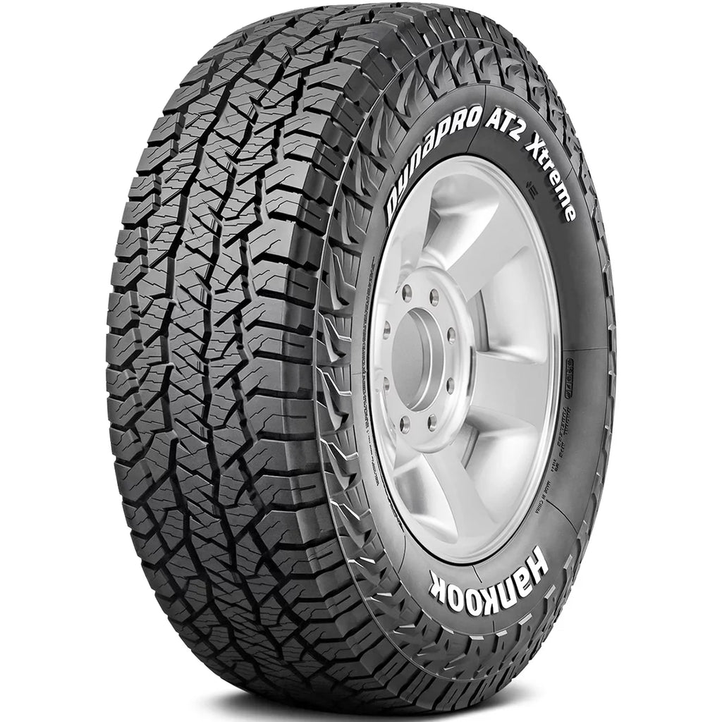 Set of 4 (FOUR) Hankook Dynapro AT2 Xtreme 245/75R16 111T XT X/T Extreme Terrain Tires Fits: 2015  Tacoma TRD Pro, 1996-2002 Chevrolet Tahoe LT