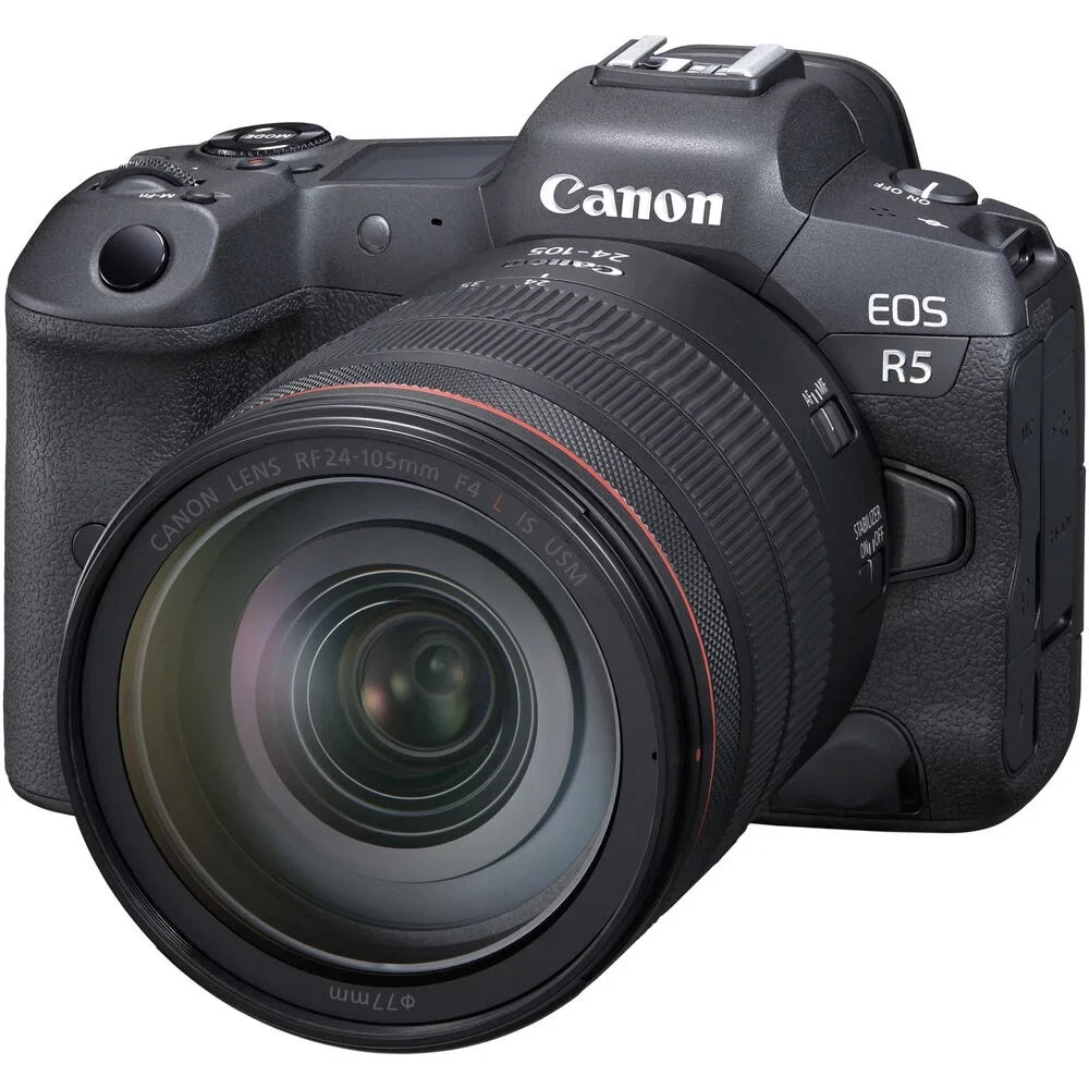 EOS R5 Mirrorless Digital Camera with 24-105mm f/4L Lens AUTHORIZED DEALER