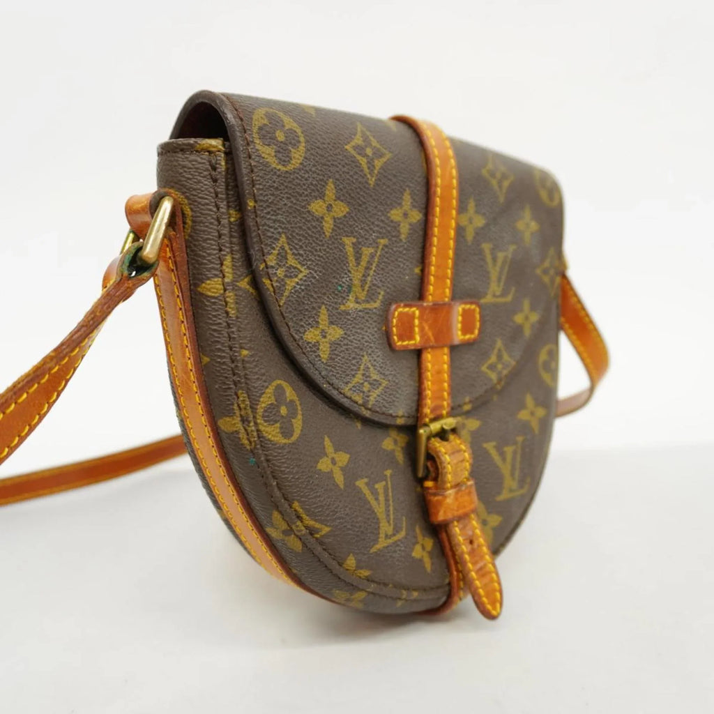 Pre-Owned Louis Vuitton Shoulder Bag Monogram Chantilly PM M40646 Brown Ladies (Good)