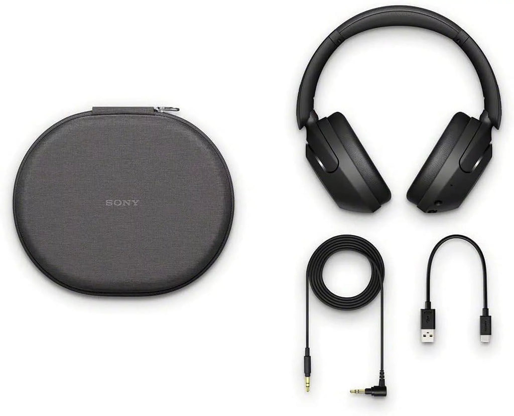 Wireless Bluetooth Over Ear Headset WH-XB910N with Microphone Extra Bass Noise Cancelling Headphones with NeeGo AUX