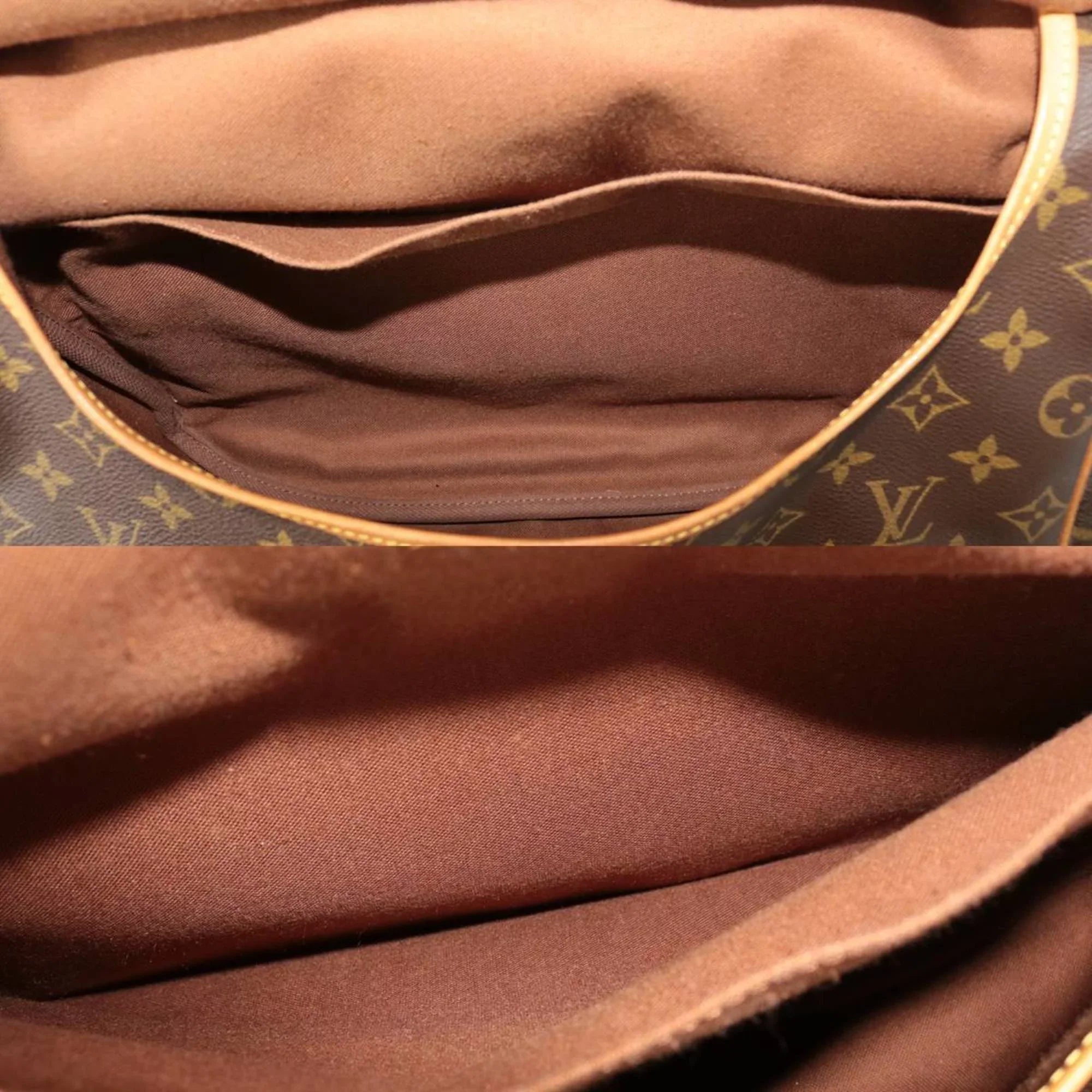 Pre-Owned LOUIS VUITTON Louis Vuitton Saumur 35 shoulder bag monogram M42254 (Good)