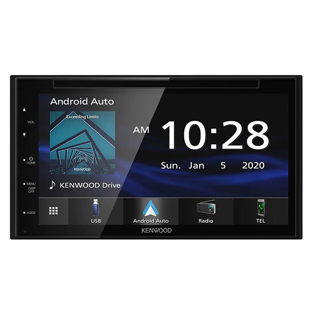 New Kenwood DDX57S 6.8 Inch DVD Receiver and CMOS-130 Universal Rear View Camera