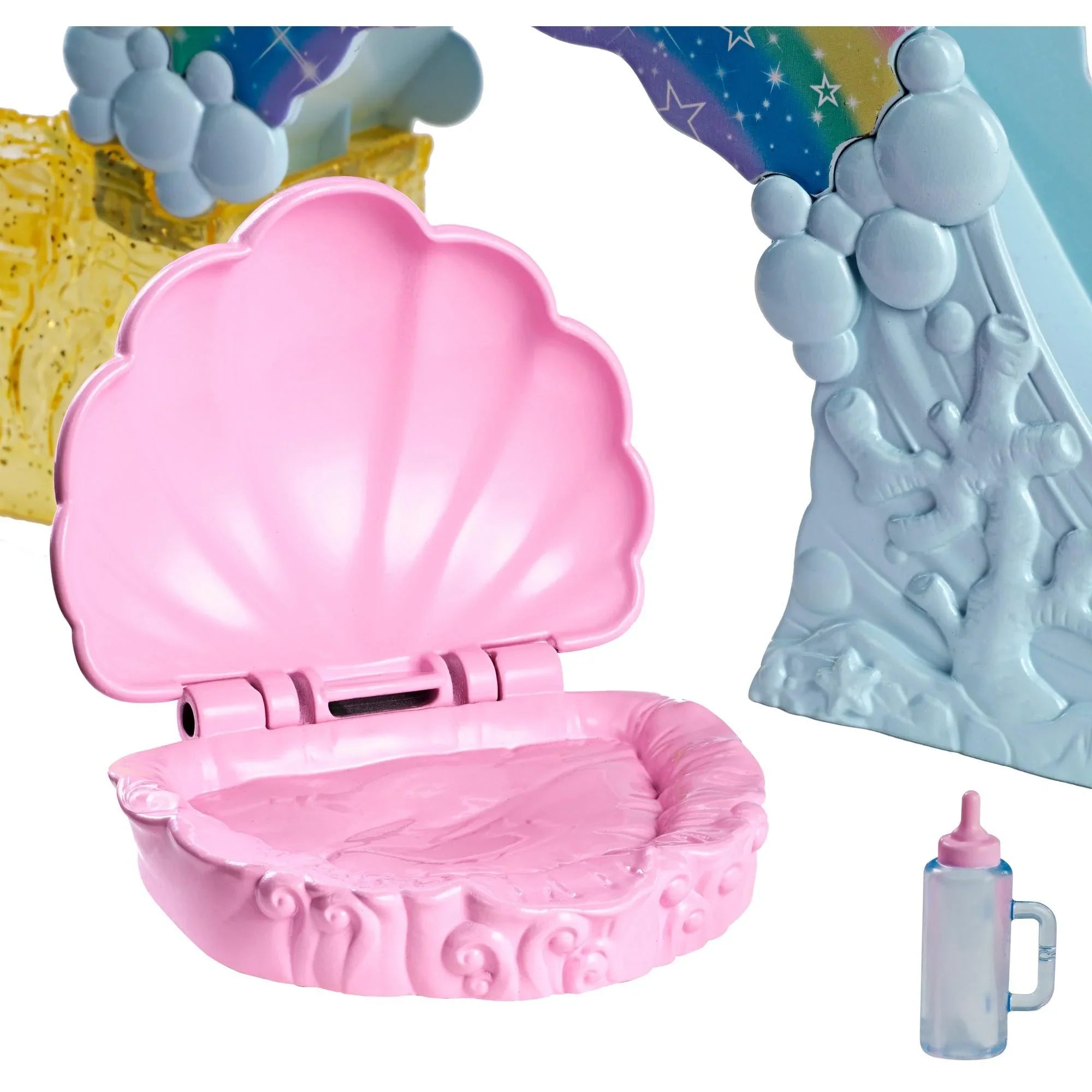Barbie Dreamtopia Mermaid Doll, Mertoddler & Merbaby Playset