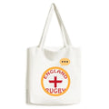 Rugby Run English Art Deco Fashion Expression Sack Canvas Tote Shoulder Bag