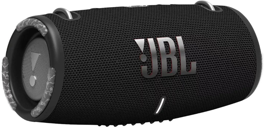 JBL Xtreme 3 - Portable Bluetooth Speaker Bundle with Silicone Carrying Sleeve shield (Black w/Red Sleeve)