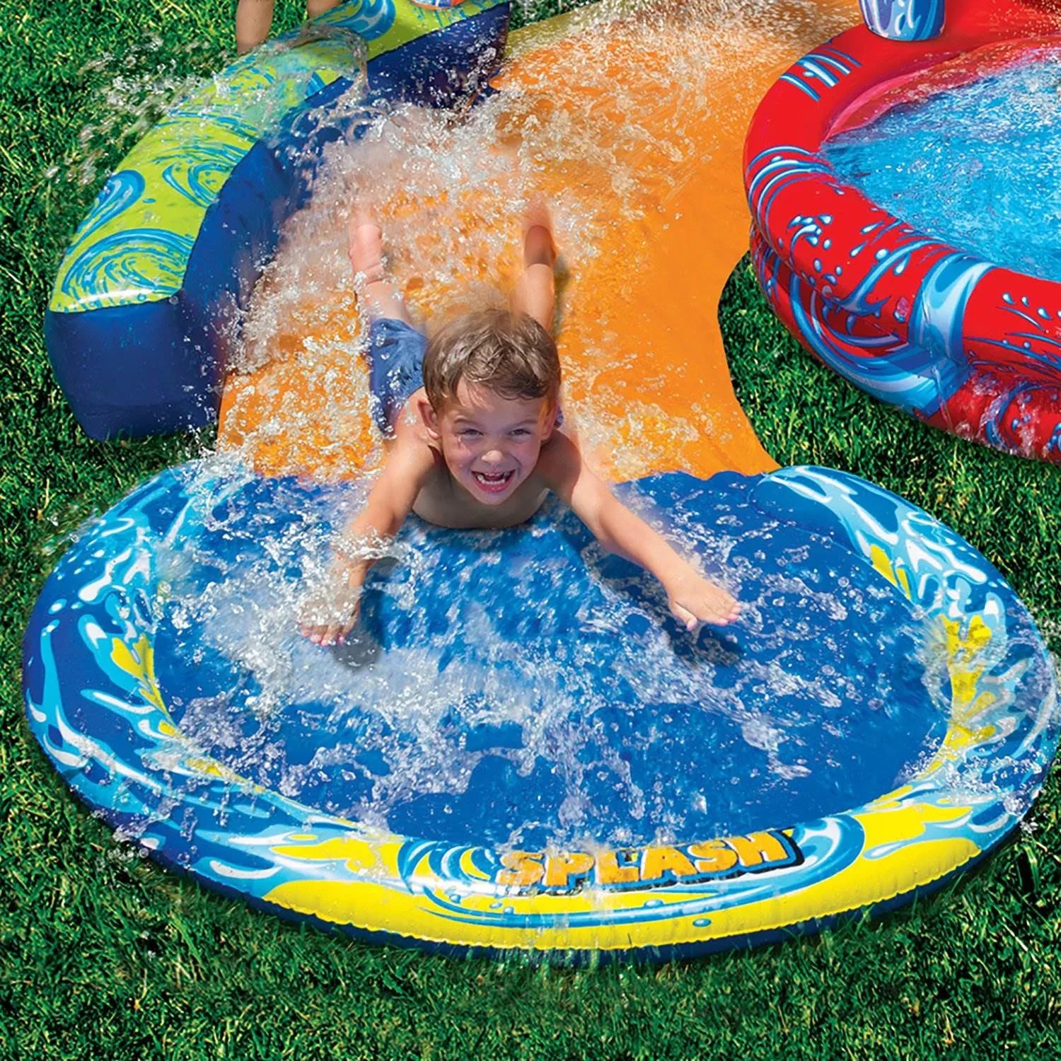 Banzai Battle Bop Pack Gloves & Bumpers and Cyclone Splash Inflatable Pool