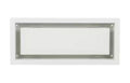White Framed Wall Vent. x 6 in. FITTES Aria Lite 10 in