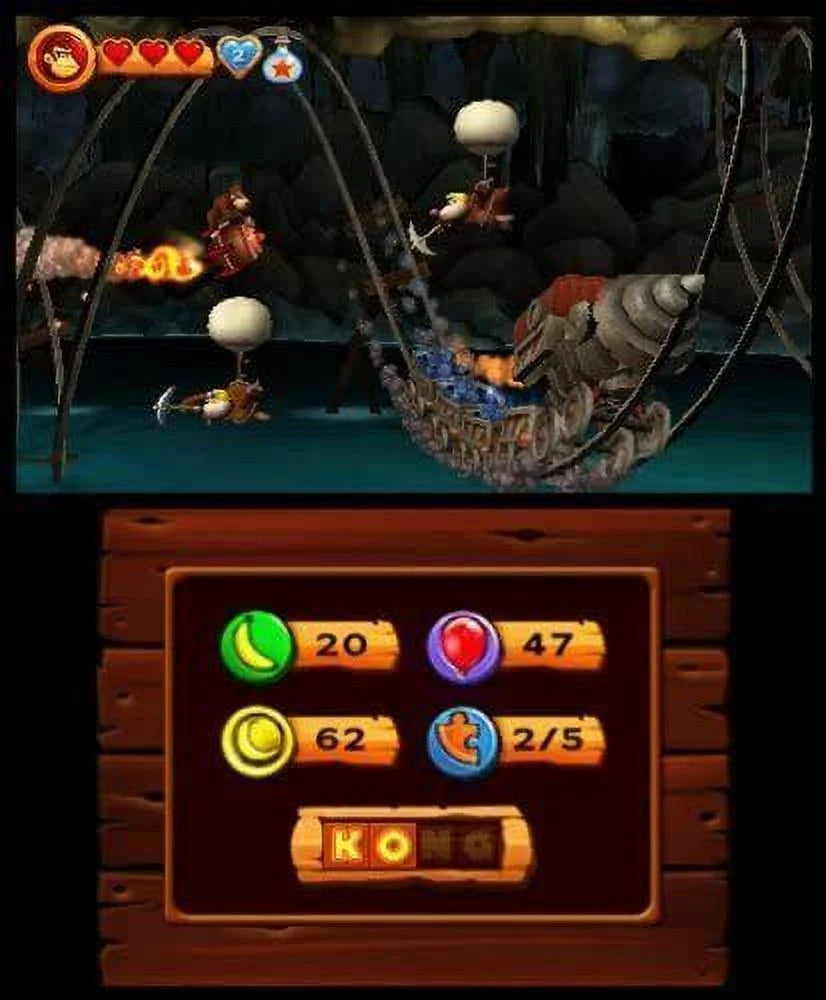 Donkey Kong Country Returns 3D - Nintendo 3DS [UAE World Edition] NEW