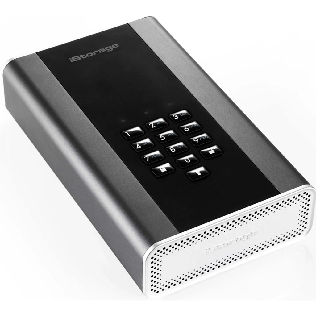 iStorage diskAshur DT2 20 TB Desktop Hard Drive - External - TAA Compliant (is-dt2-256-20000-c-x)