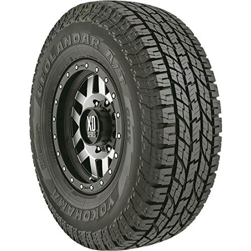 Yokohama Geolandar A/T G015 265/60R18 110H BSW (4 Tires) Fits: 2015  Tacoma TRD Pro, 2012-14  Tacoma Pre Runner
