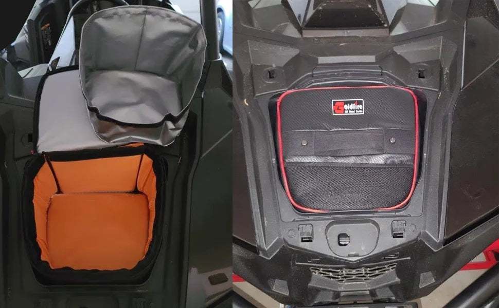 RZR RS1 Storage Organizers UTV Accessories Underhood Storage Bag Cooler Waterproof Tool Bag Fit for Polaris RZR RS1 2018+