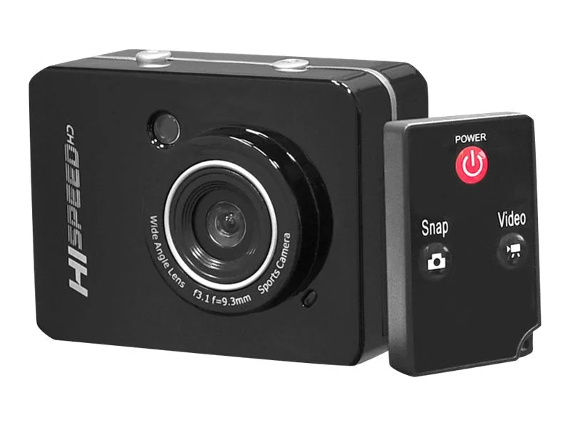 PyleSports Hi-Speed HD PSCHD60BK - Action camera - 1080p - 5.0 MP - underwater up to 9.8 ft - black