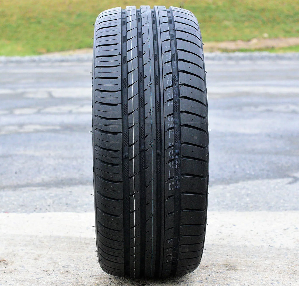 Set of 4 (FOUR) Cosmo MuchoMacho 225/50R17 ZR 98W All Season High Performance Tires Fits: 2012-15 Chevrolet Cruze LT, 2012-18  Focus Electric