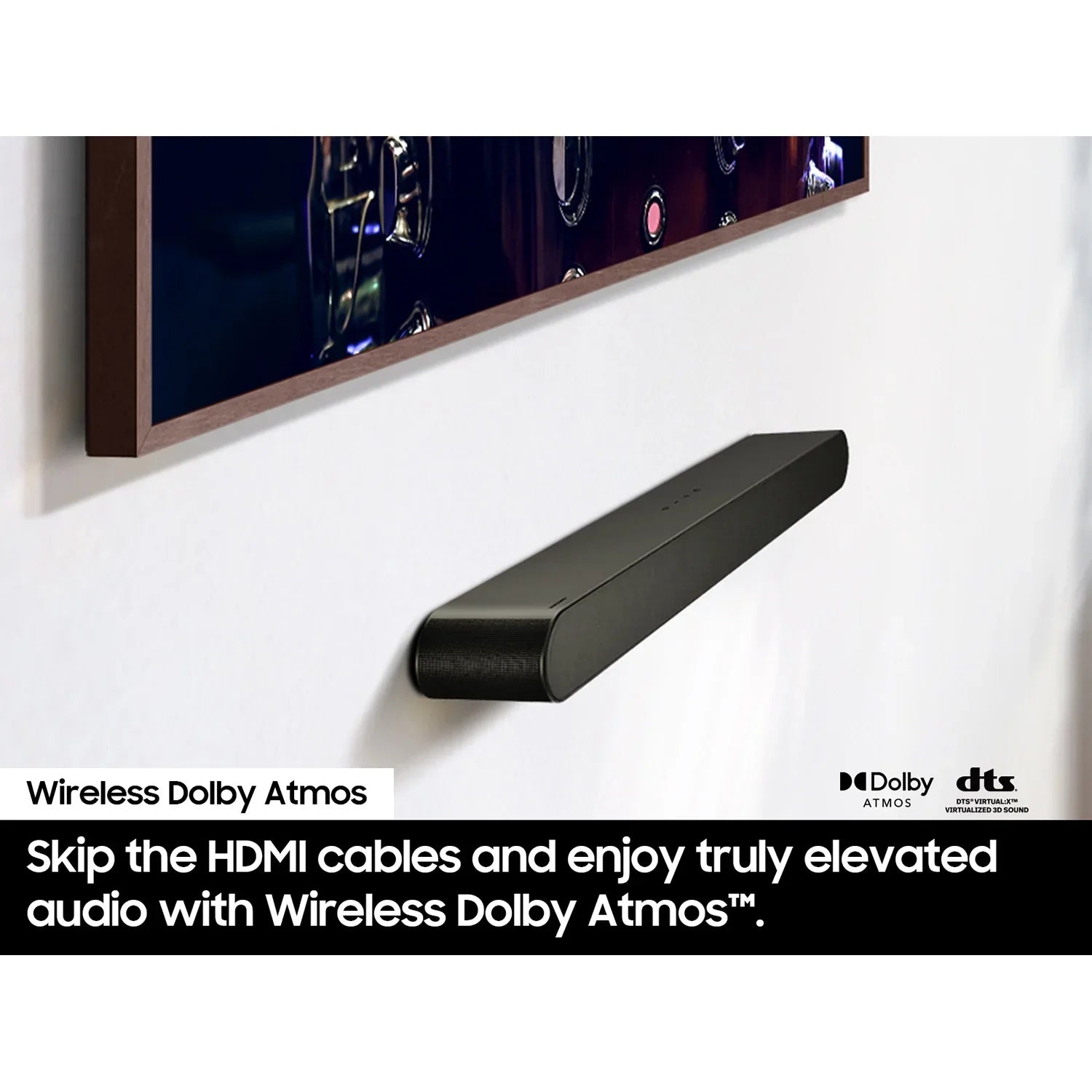 HW-S60D S-series Wireless Soundbar (2024) with Redeemable DIRECTV Gemini Air