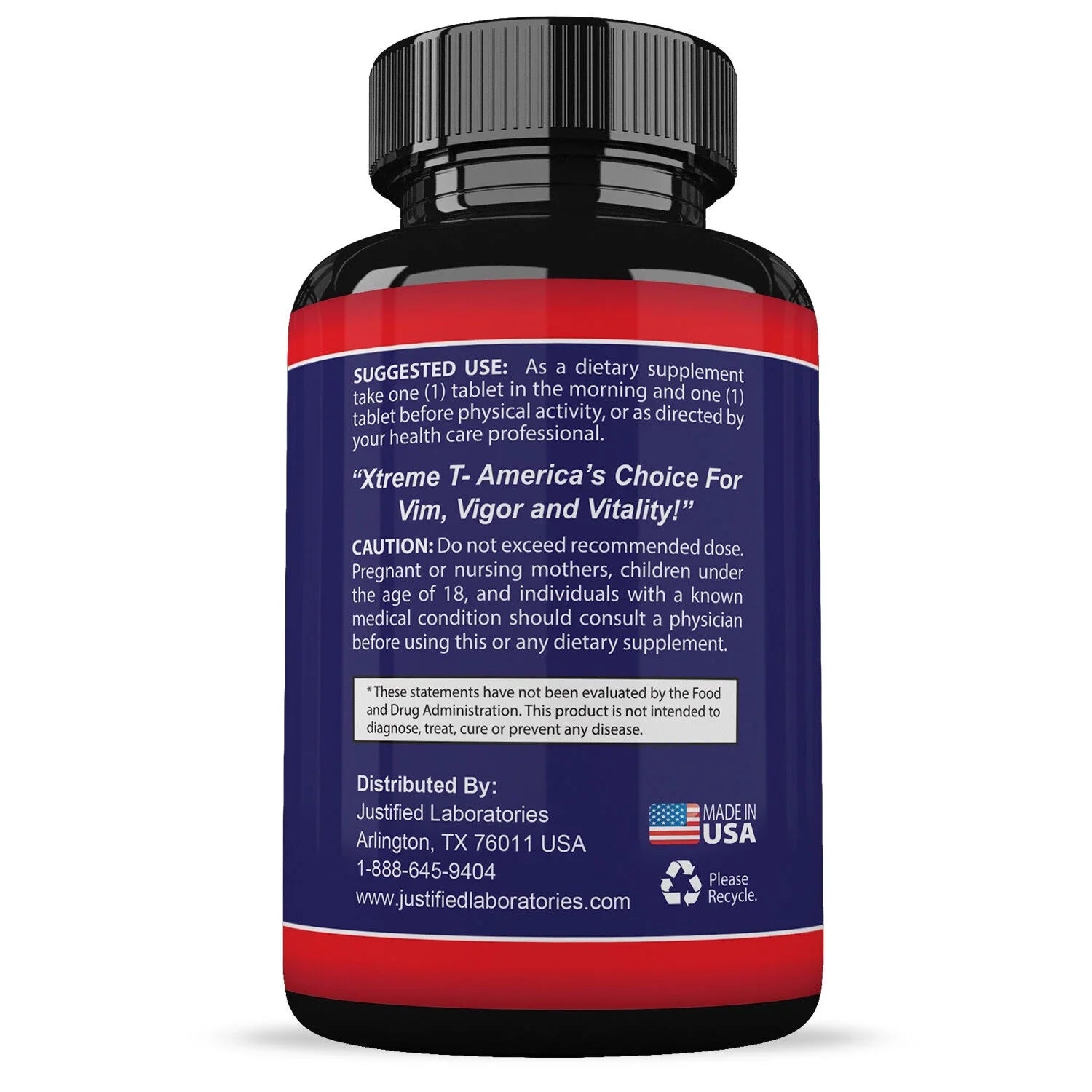 XTREME TESTRONE MAX 5000 - 60 Capsules (2 Bottles)