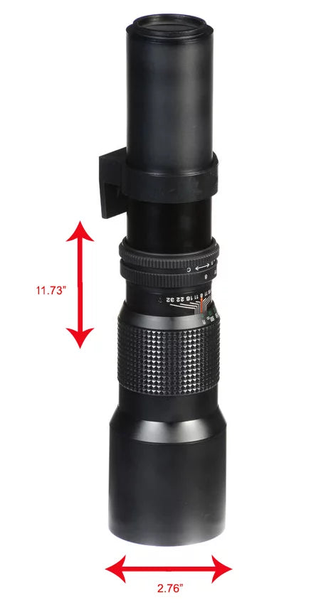 Alpha a7R Manual Focus High Power 1000mm Lens