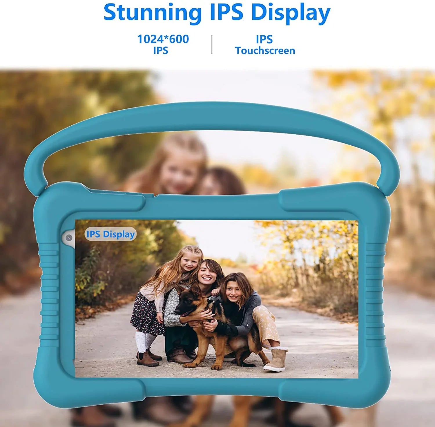 Kids Tablet 7 inch Tablet for Kids WiFi Kids Tablets 32G Android 11 2GB RAM Dual Camera Educational Games Parental Control, Toddler Tablet with Kids Software Pre-Installed Kid-Proof YouTube Netflix.
