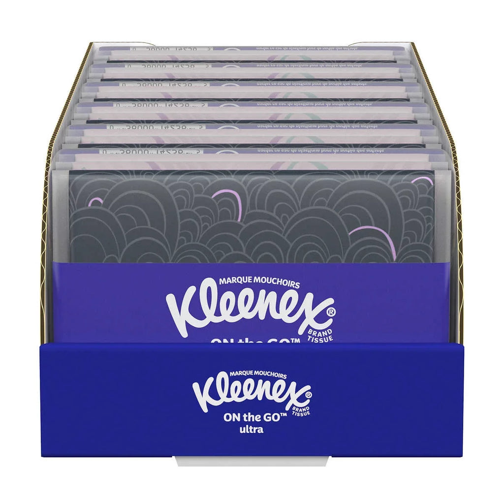 Kleenex Slim Wallet Facial Tissues 12-count, 3-pack