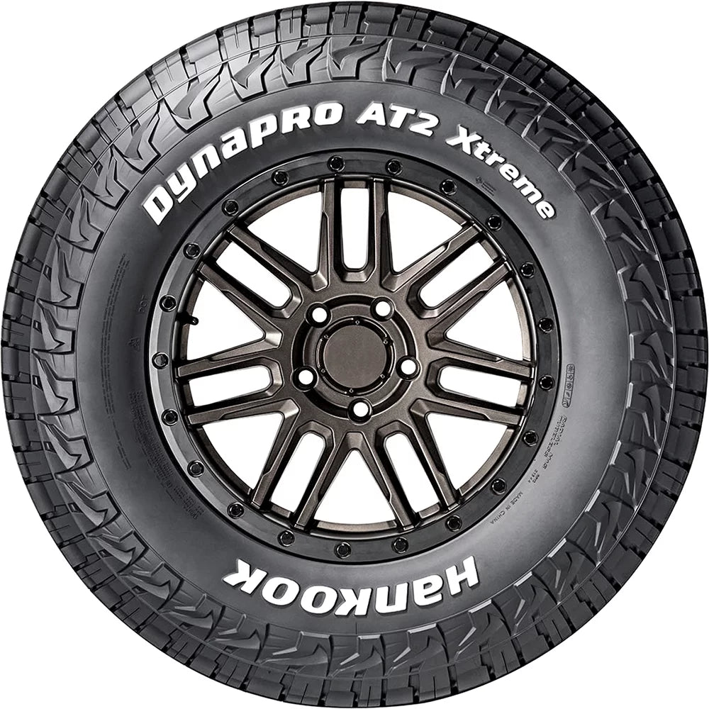 Set of 4 (FOUR) Hankook Dynapro AT2 Xtreme 245/75R16 111T XT X/T Extreme Terrain Tires Fits: 2015  Tacoma TRD Pro, 1996-2002 Chevrolet Tahoe LT