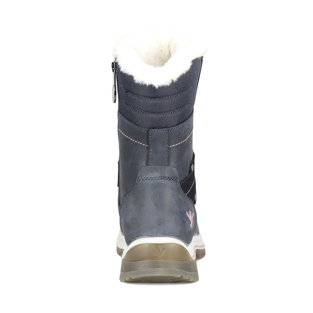 Santana Canada Women's May Waterproof Non-Slip Outsoles Side-Zip Round Toe Boots, Night/Peony, Size 7 (M)